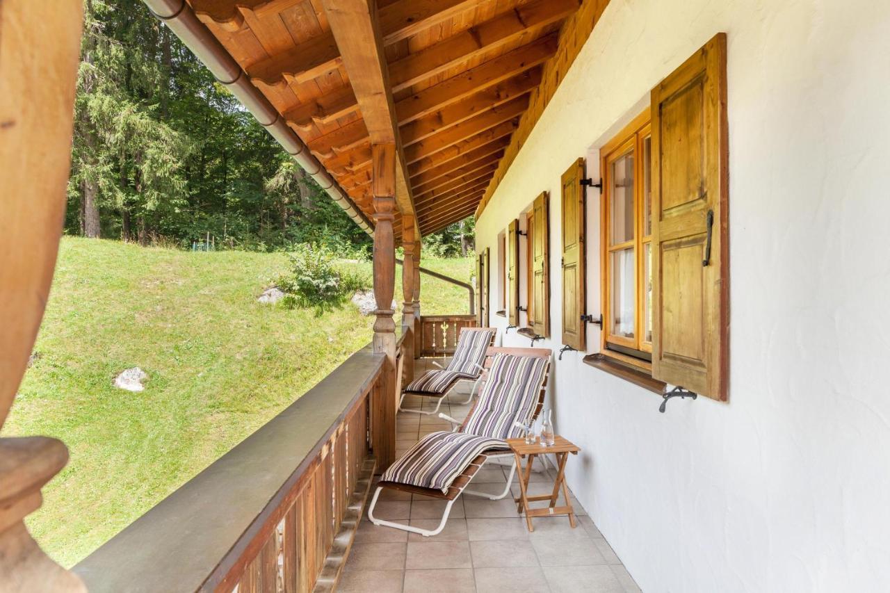 Ferienwohnung Alpenrose Грайнау Экстерьер фото